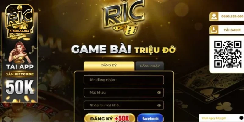 Game bài hấp dẫn không thể rời mắt tại RICWIN
